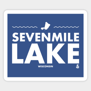 Oneida County, Forest County, Wisconsin - Sevenmile Lake Magnet